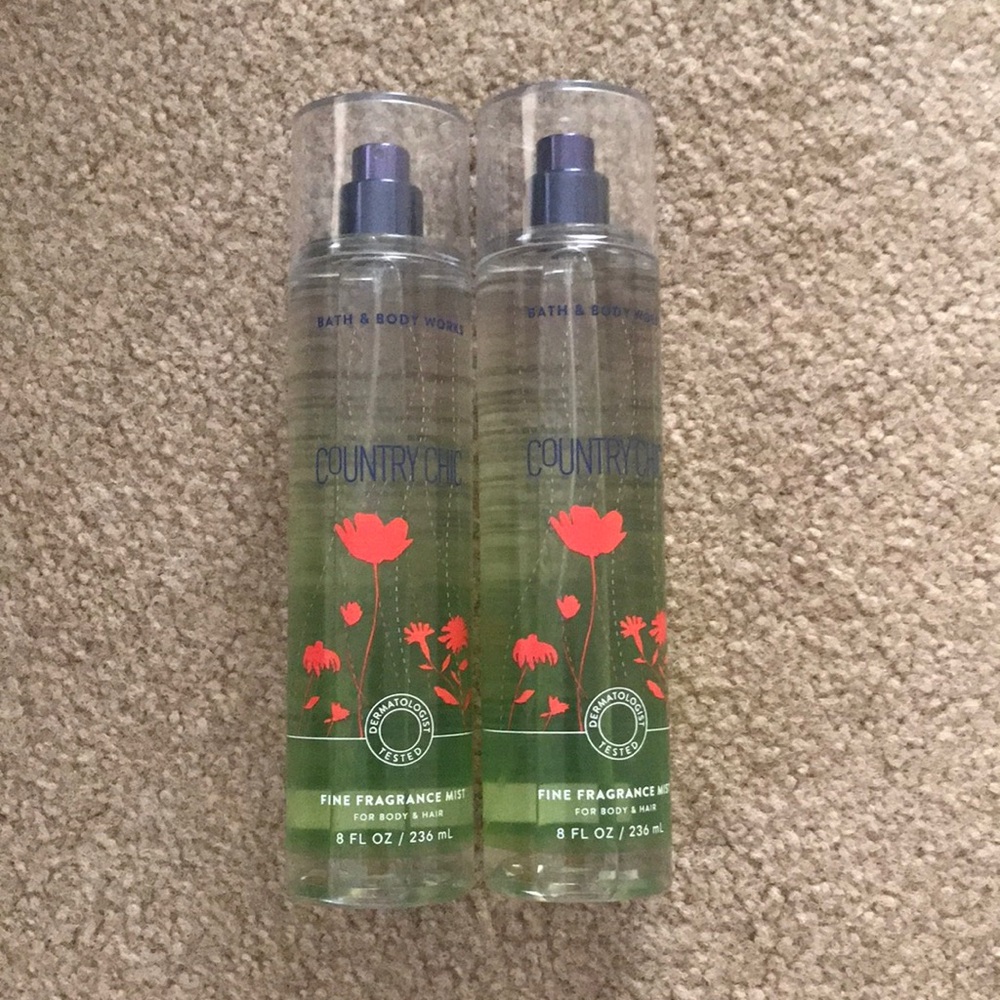 Two Country Chic Mists